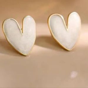 Heart earrings elegant BNWT